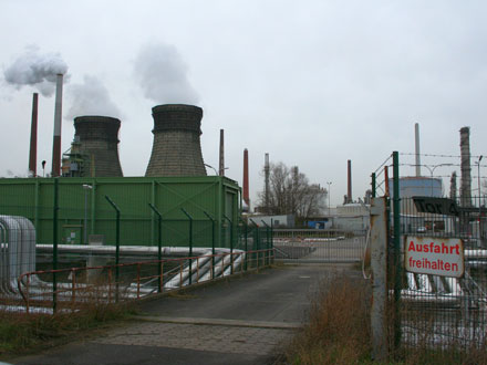 Das Shell Werk Nord in Köln-Godorf