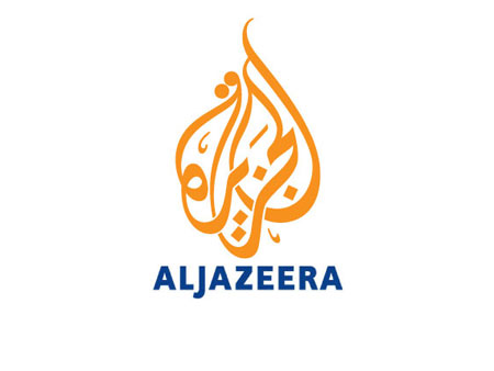 Logo des arabischen TV-Senders "Al-Jazeera"