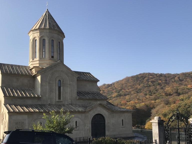 Die Kirche von Kiketi bei Tiflis