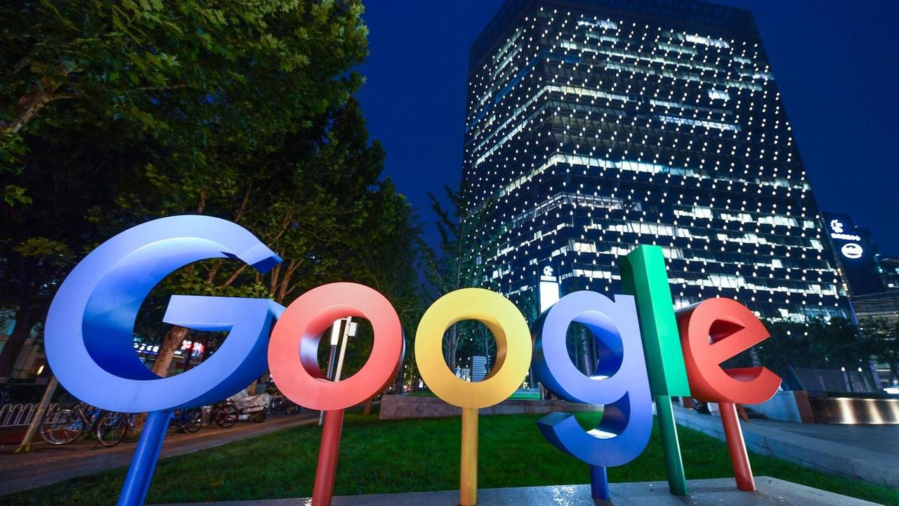 Das Hauptquartier von Google in Beijing, China