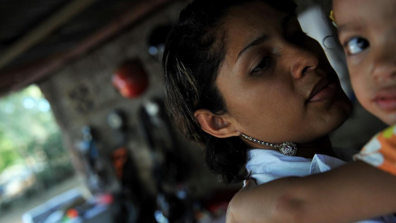 Viele Frauen in Nicaragua leiden unter häuslicher Gewalt.