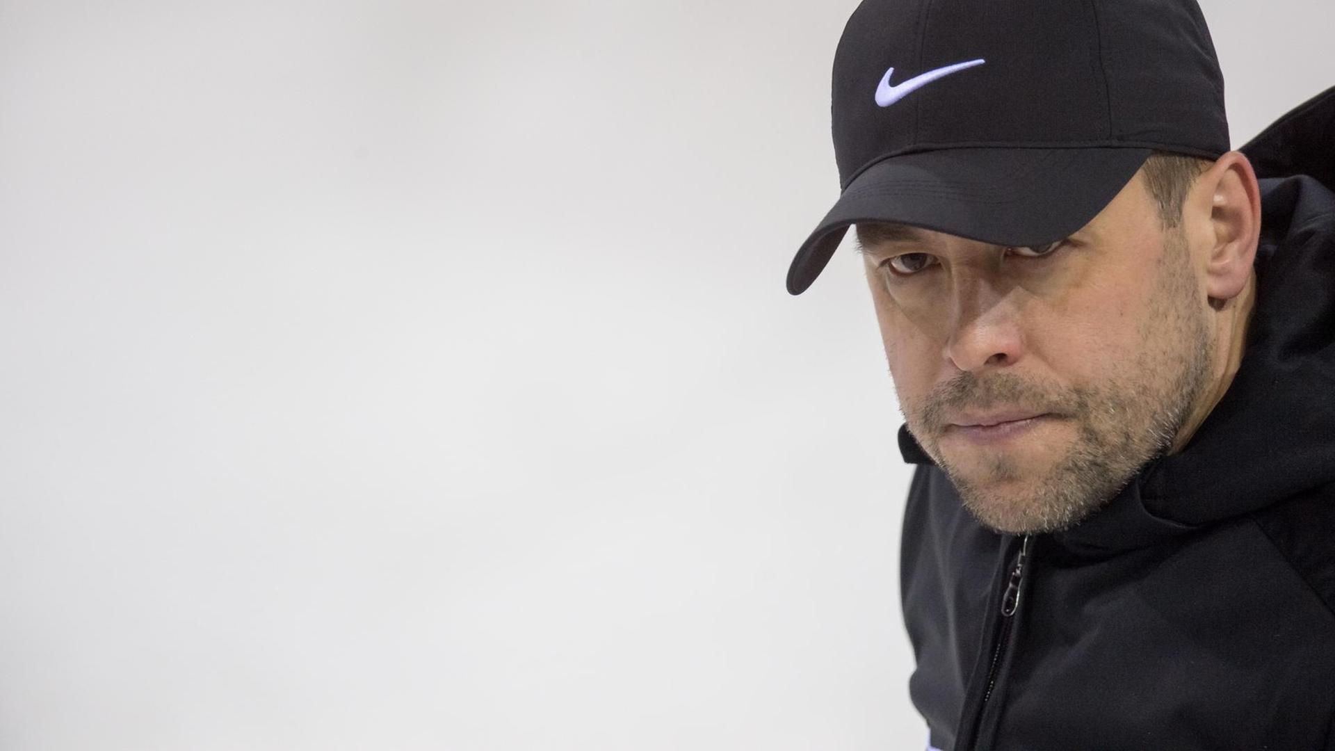 Marco Sturm bei den Olympischen Winterspielen 2018 in Pyeongchang.