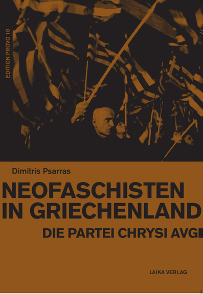 Lesart-Cover: Dimitris Psarras "Neofaschisten in Griechenland. Die Partei Chrysi Avgi"