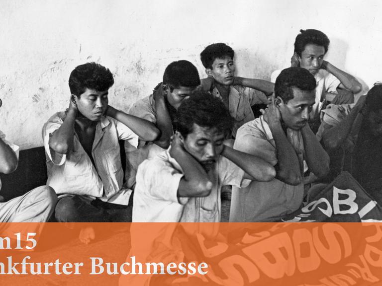 Von der indonesischen Armee festgenommene Mitglieder der Kommunistischen Partei Indonesiens im Oktober 1965
