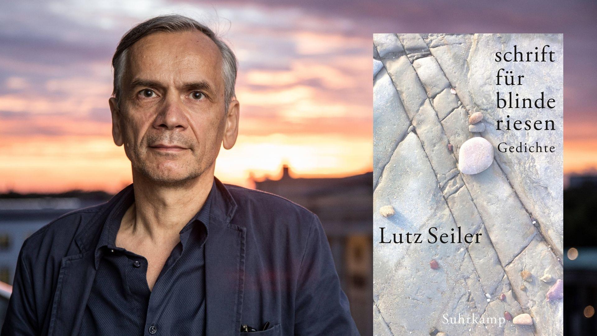 Der Schriftsteller Lutz Seiler und sein Gedichtband "schrift für blinde riesen"