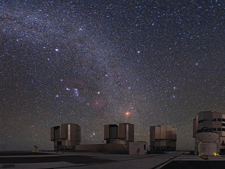 Die Europäische Südsternwarte (ESO) in Münschen. Hier nehmen Astronomen ein neue Instrument in Betrieb, um erdähnliche Planeten zu finden.