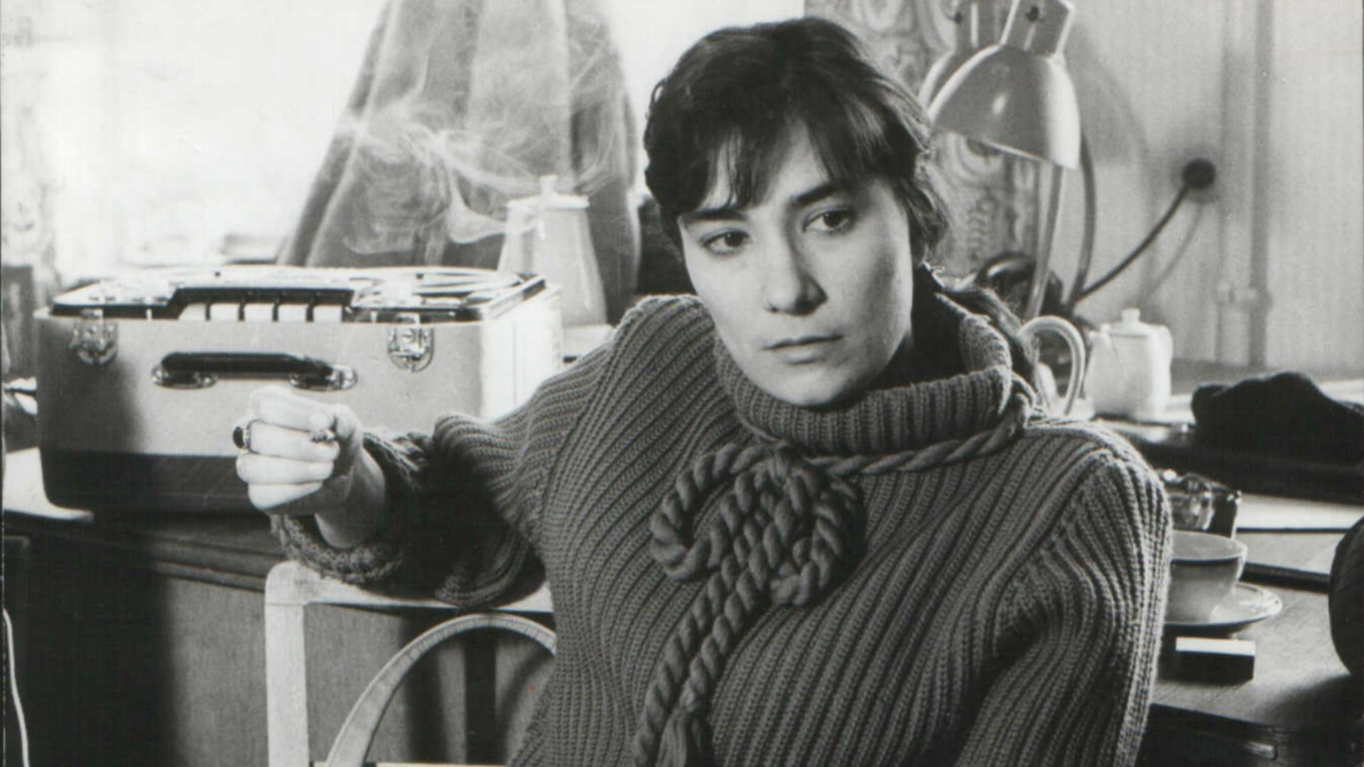 Die undatierte Aufnahme zeigt die Schriftstellerin Brigitte Reimann im Jahre 1962