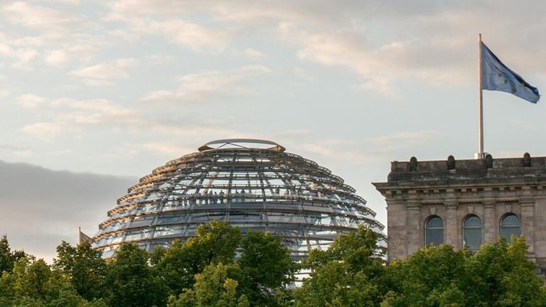 Das Reichstagsgebäude in Berlin Das Reichstagsgebäude in Berlin