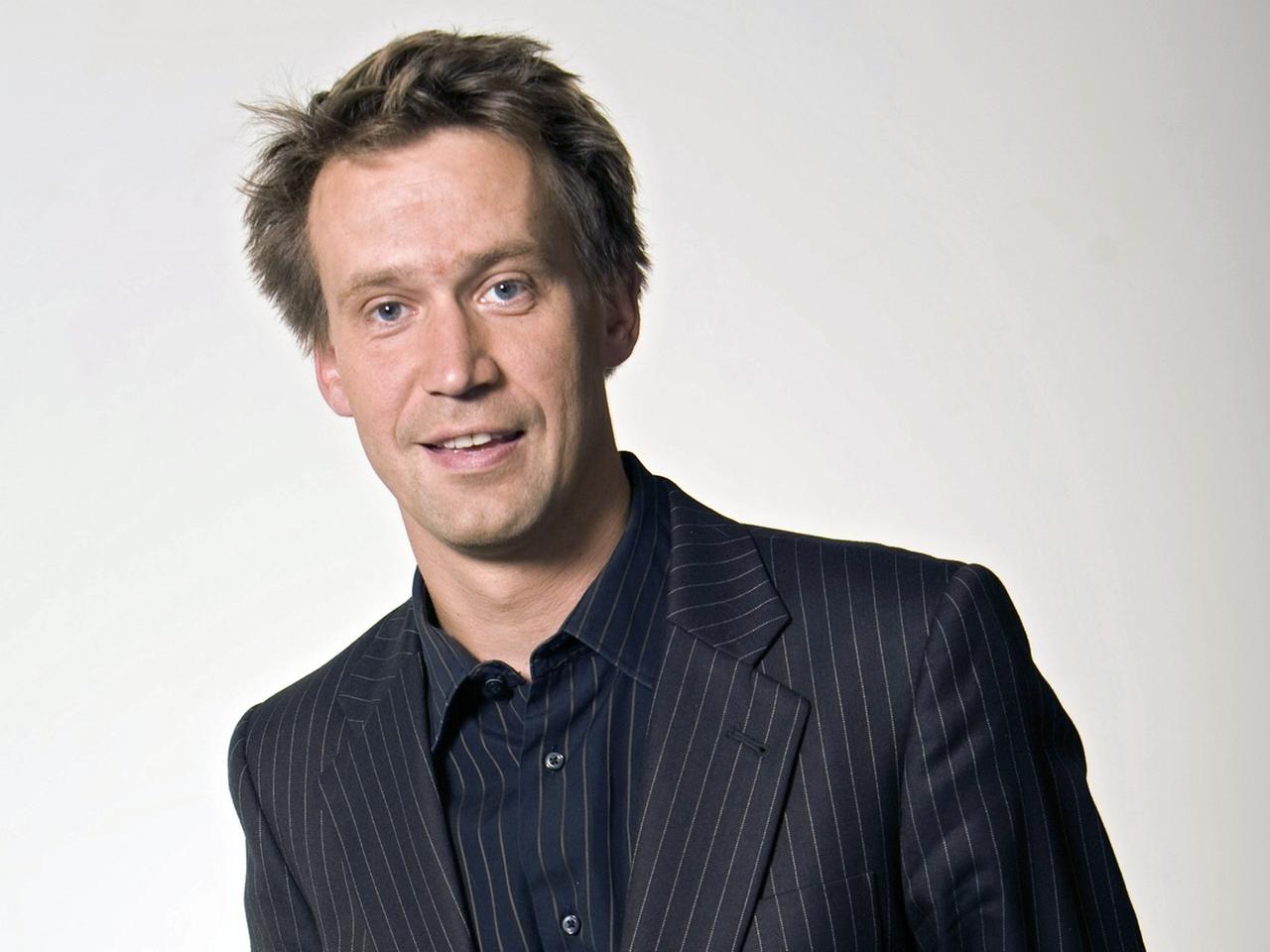 Volker Weidermann, deutscher Literaturkritiker, "Spiegel"-Reporter und Moderator der Neuauflage des Literarischen Quartetts (aufgenommen 2008)