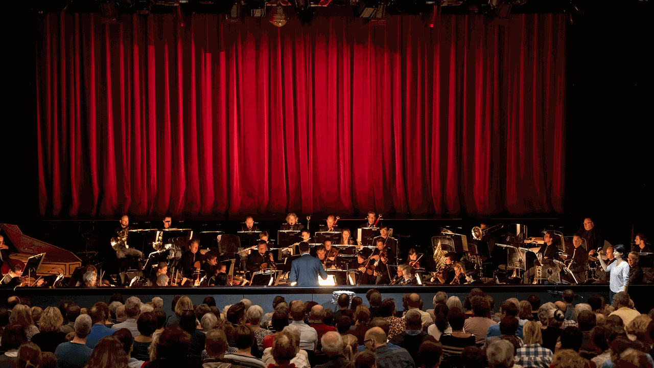 Die Augsburger Philharmoniker bei einem Familienkonzert im Staatstheater Augsburg