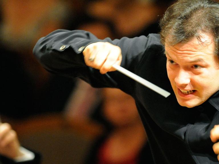 Andris Nelsons in Aktion 