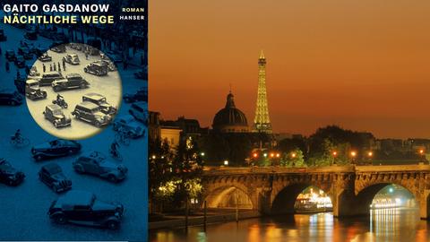 Buchcover: Gaito Gasdanow: "Nächtliche Wege" Paris - Pont Neuf bei Nacht