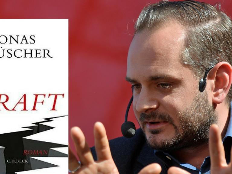 Jonas Lüscher und der Titel seines Buches "Kraft"