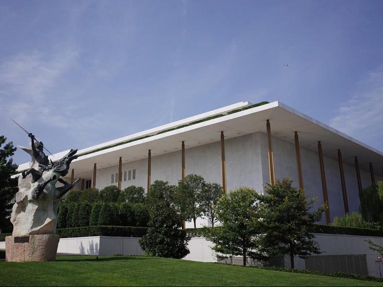 Das Kennedy-Center in der Hauptstadt Washington ist das nationale Kulturzentrum der USA