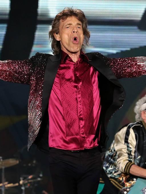 Die Rolling Stones bei einem Auftritt in Kuba im März 2016.