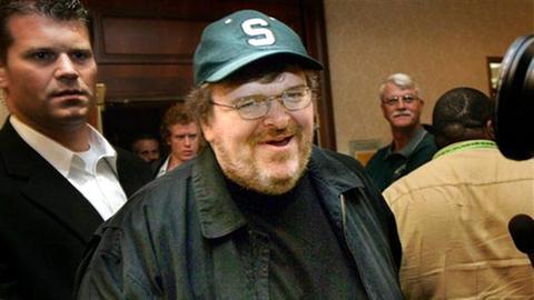 Michael Moore, Filmregisseur und Bush-Gegner