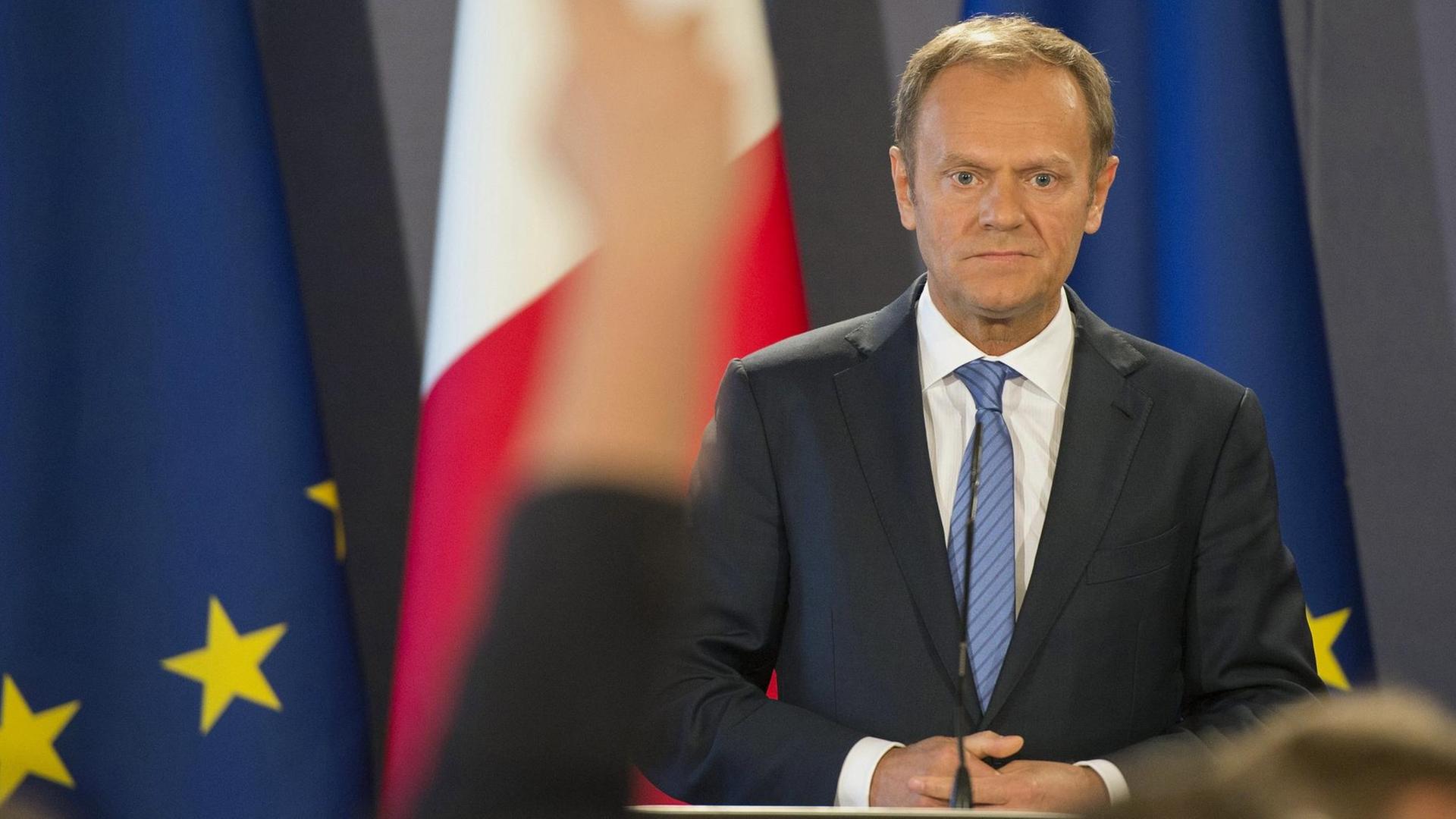 Der polnische Oppositionsführer Donald Tusk.