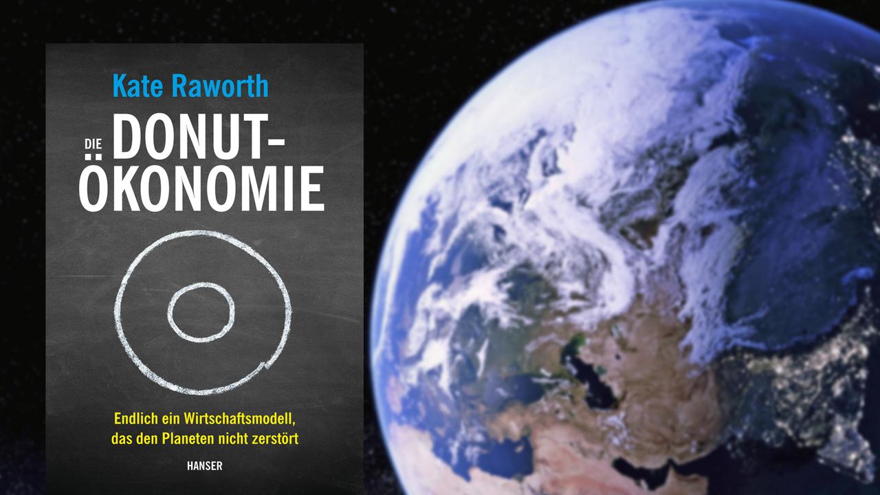 Buchcover: Kate Raworth: "Die Donut-Ökonomie"