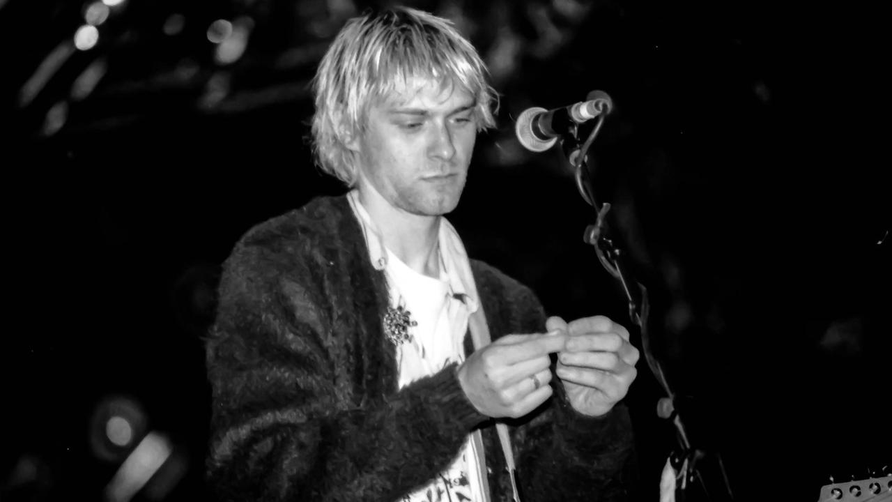 Kurt Cobain beim Roskilde Festival 1992