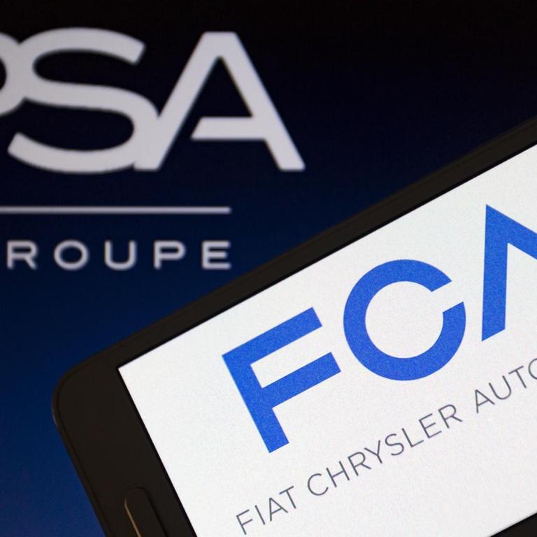 PSA und FCA Logo