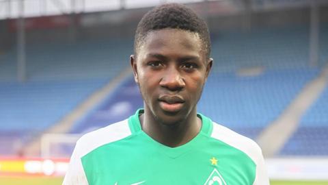 Ousman Manneh von Werder Bremen (3. Liga).