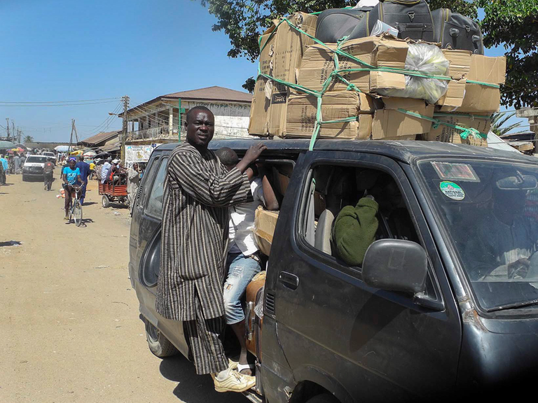 Unzählige Menschen sind auf der Flucht vor Boko Haram