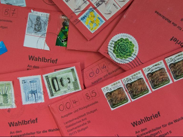 Wahlbriefe zur Bundestagswahl
