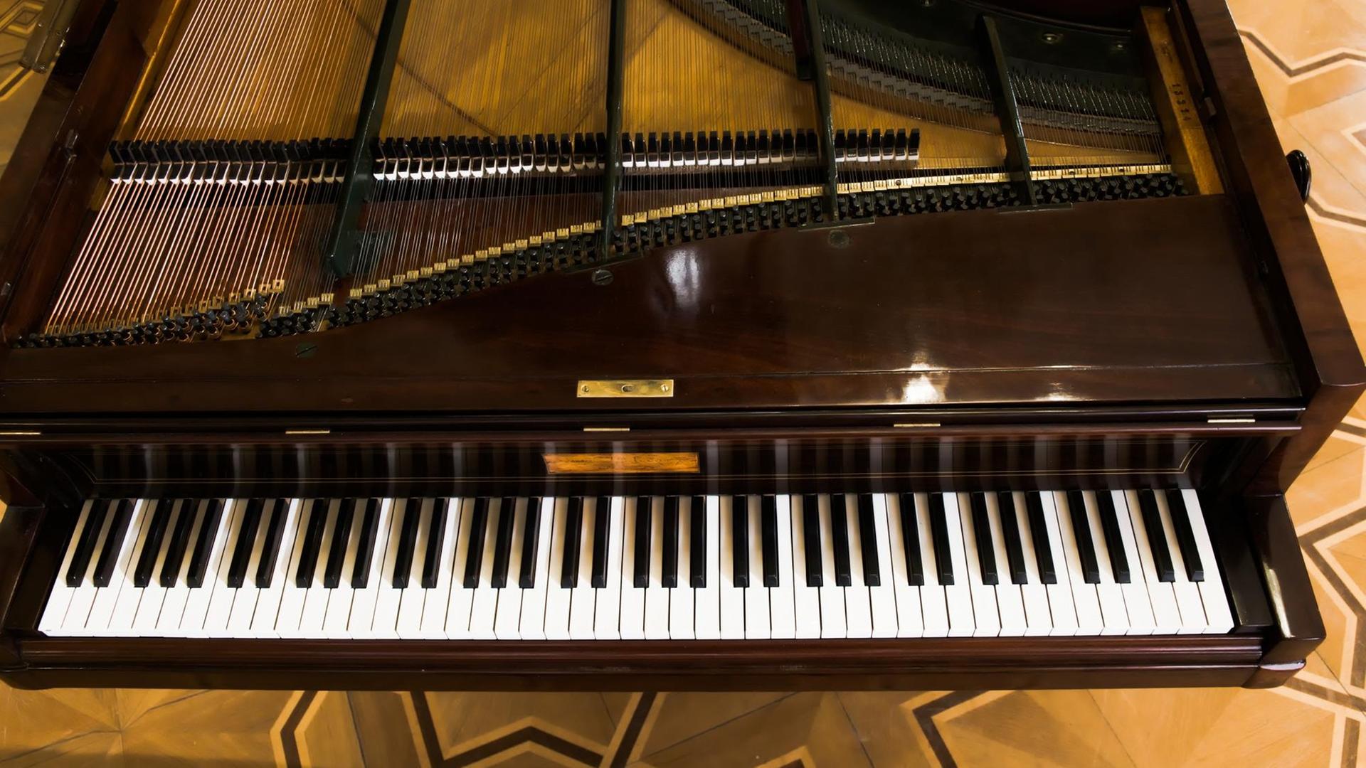 Ein Pleyel-Flügel wie ihn Chopin gespielt hat.