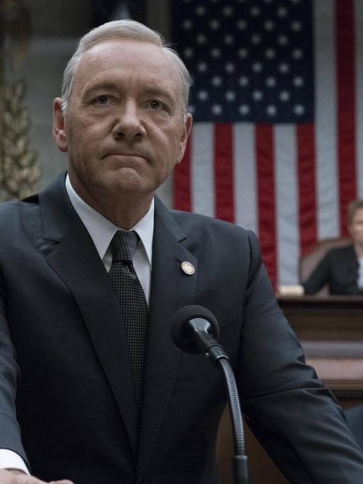 Kevin Spacey als Frank Underwood in der Serie "House of Cards".