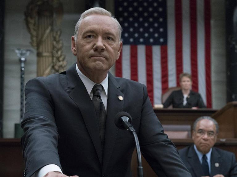 Kevin Spacey als Frank Underwood in der Serie "House of Cards".