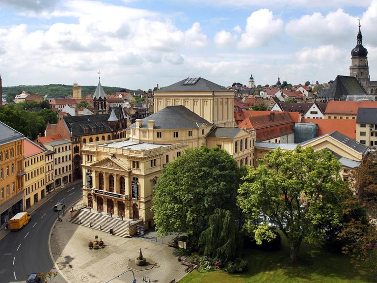 Blick über Altenburg in Thüringen