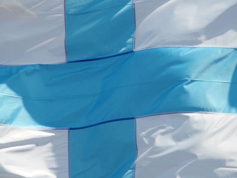 Flaggen der EU-Länder - Finnland