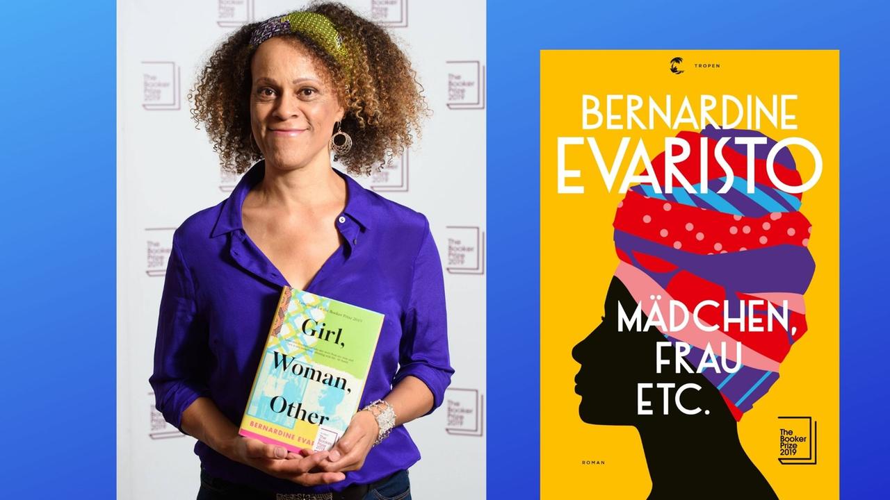 Die britische Schriftstellerin Bernardine Evaristo und ihr Buch „Mädchen, Frau, Etc.“