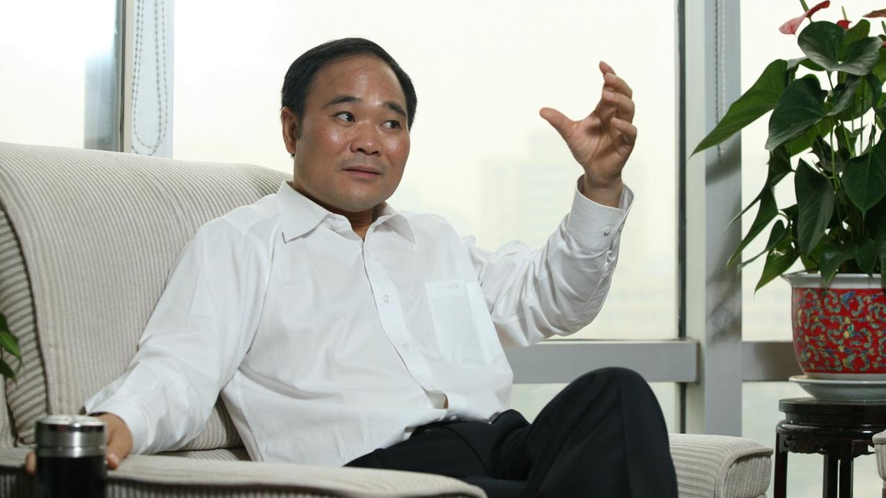 Li Shufu, Gründer und Eigentümer des chinesischen Autobauers Geely