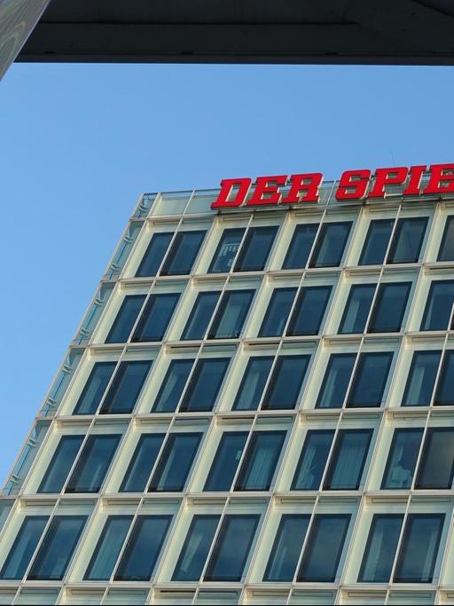 Das Verlagsgebäude des "Spiegel" in Hamburg 2018.