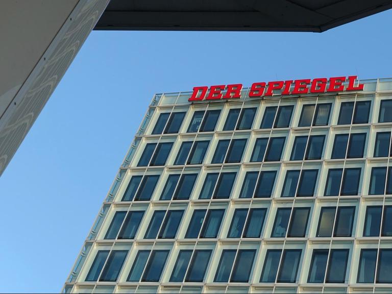 Das Verlagsgebäude des "Spiegel" in Hamburg 2018.