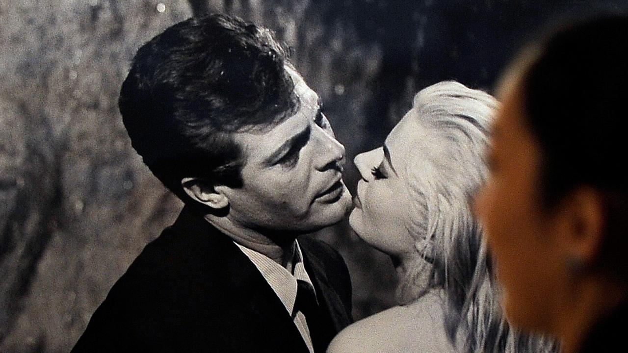 Filmplakat des Kinoklassikers "La Dolce Vita" von Frederico Fellini.