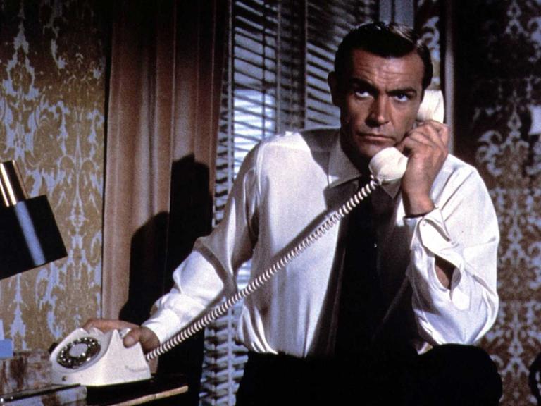 Filmszene aus "James Bond 007 - Liebesgrüße aus Moskau", Großbritannien 1964
