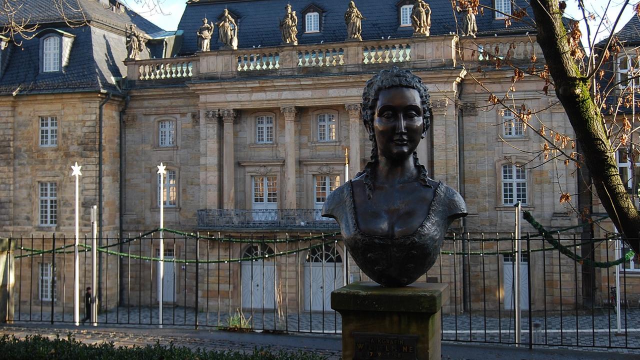 Statue von Wilhelmine von Bayreuth 