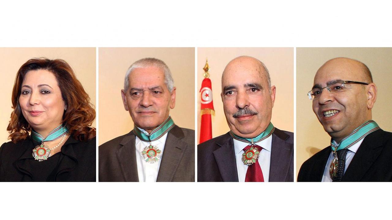 Der Friedensnobelpreis 2015 geht an das tunesische Nationale Dialog-Quartett.