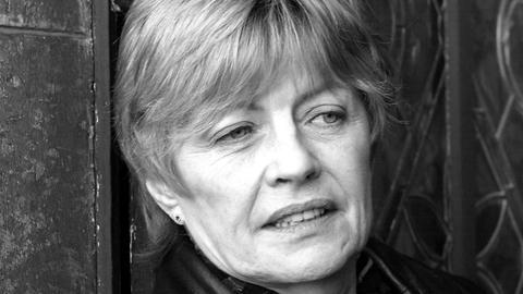 Porträtfoto der französischen Comic-Zeichnerin Claire Bretécher
