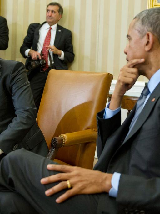 EU-Ratspräsident Donald Tusk und US-Präsident Barack Obama