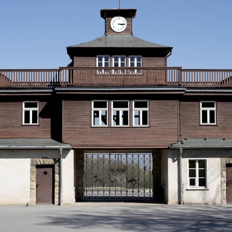 Eingang zur Gedenkstätte KZ Buchenwald.