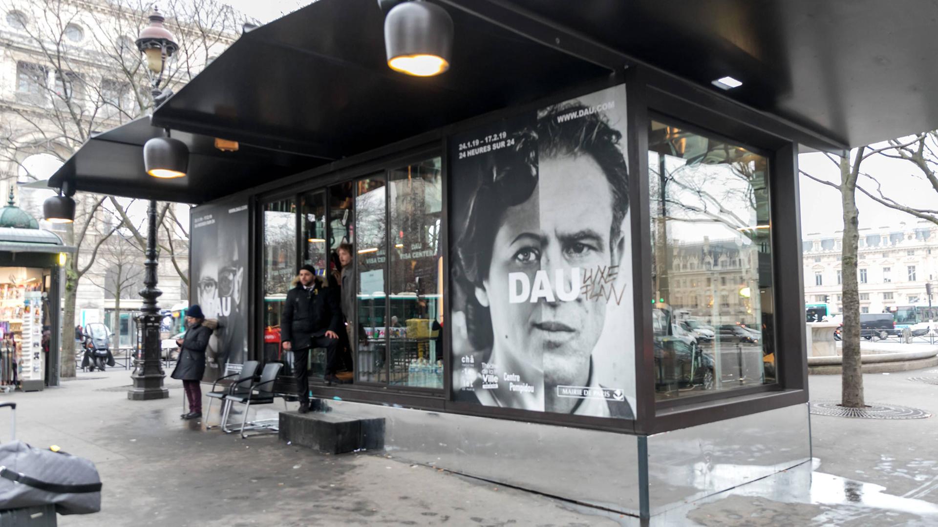 Außenansicht des DAU Visa Center in Paris: Totalitarismus hautnah erleben.