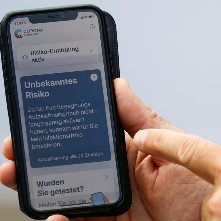 Präsentation der offiziellen Corona-Warn-App