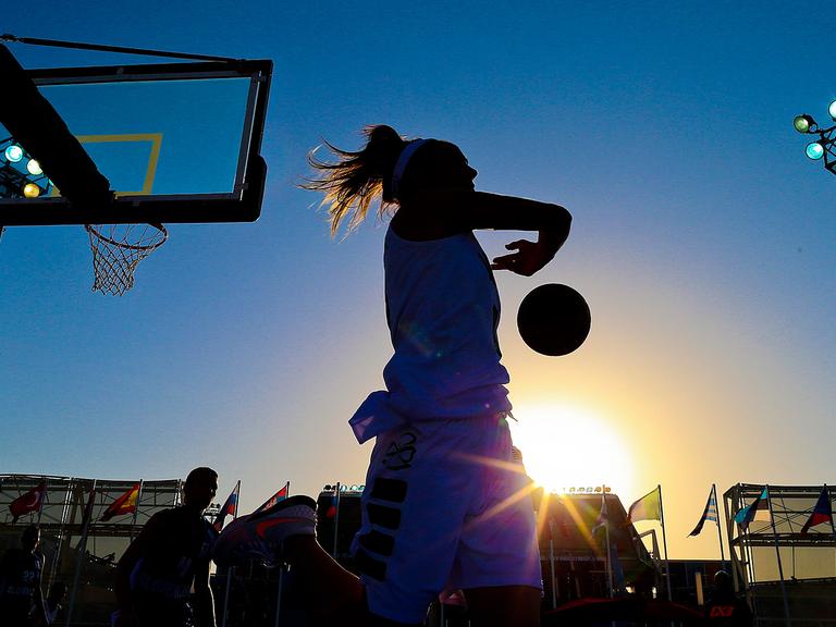 Basketball-Europaspiele in Baku: Nicht viele Frauen spielen noch Basketball, wenn sie eine Familie gegründet haben.
