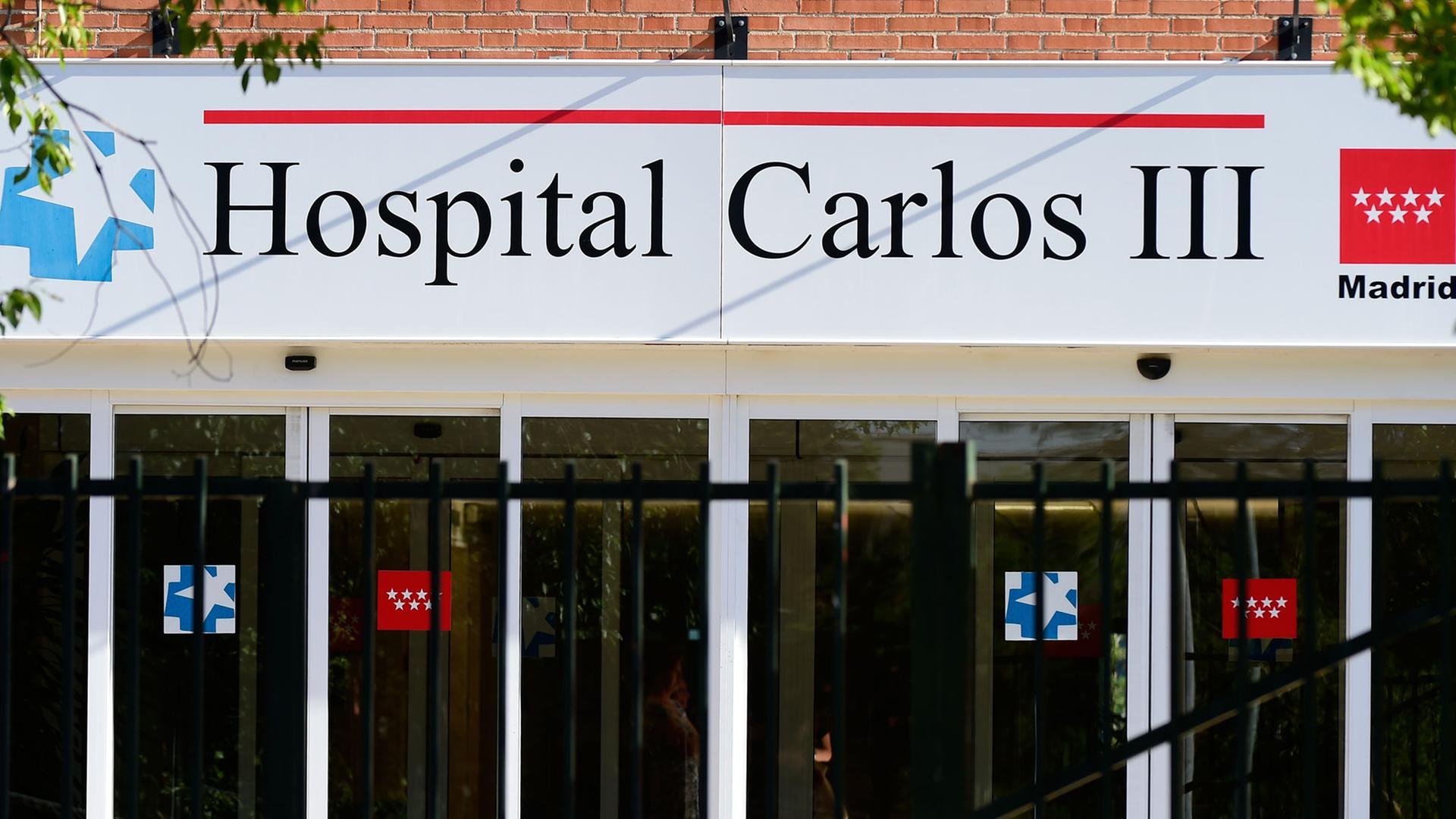 Das Krankenhaus Carlos III. in Madrid, in dem es zur Ebola-Infektion kam.