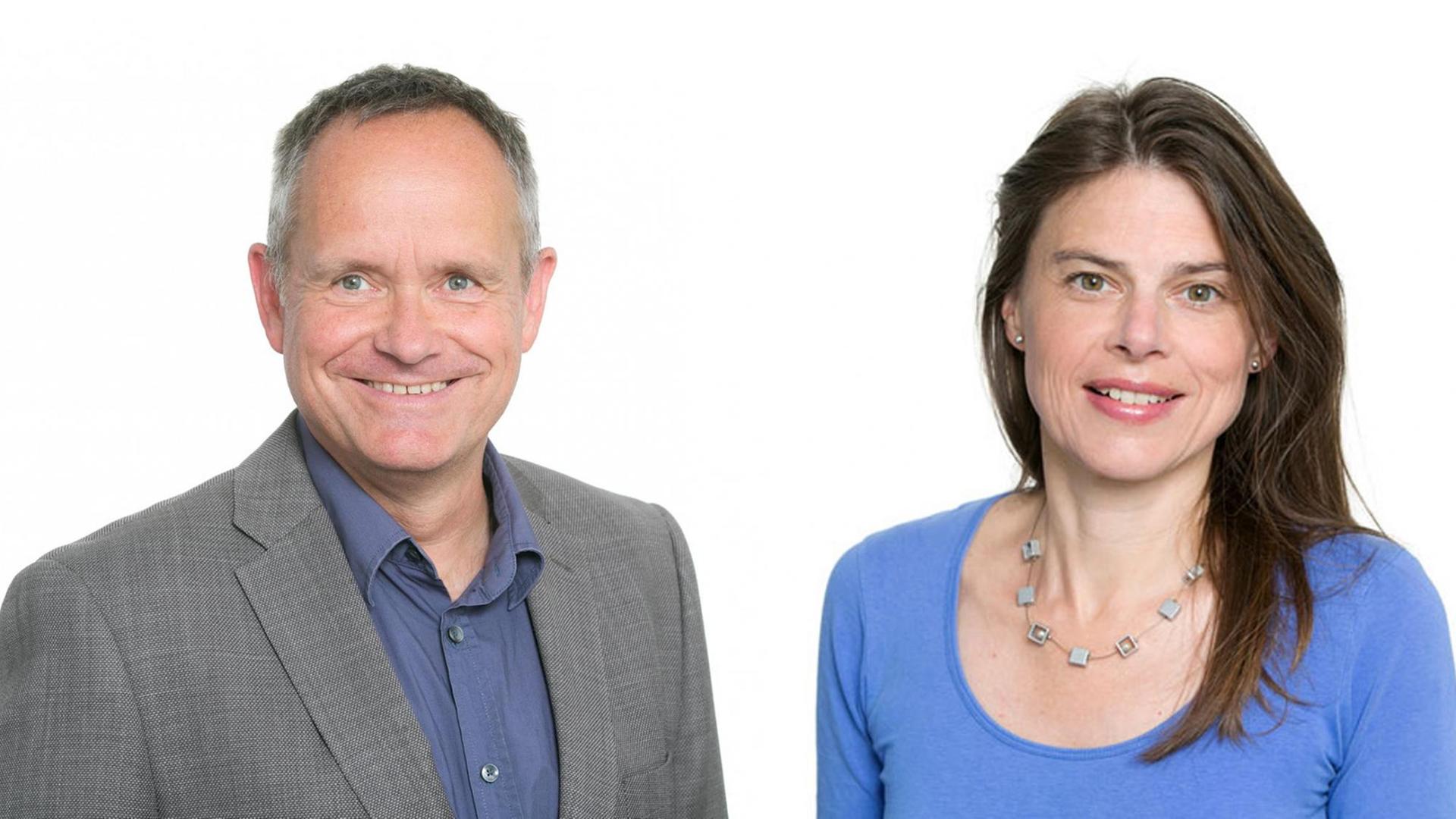 Andreas Main und Dr. Christiane Florin (v.l.)