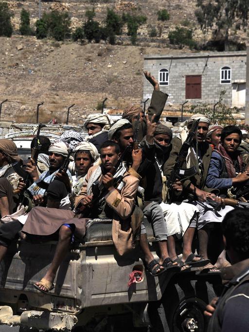 Schiitische Rebellen sind bis in die jemenitische Hauptstadt Sanaa vorgedrungen.
