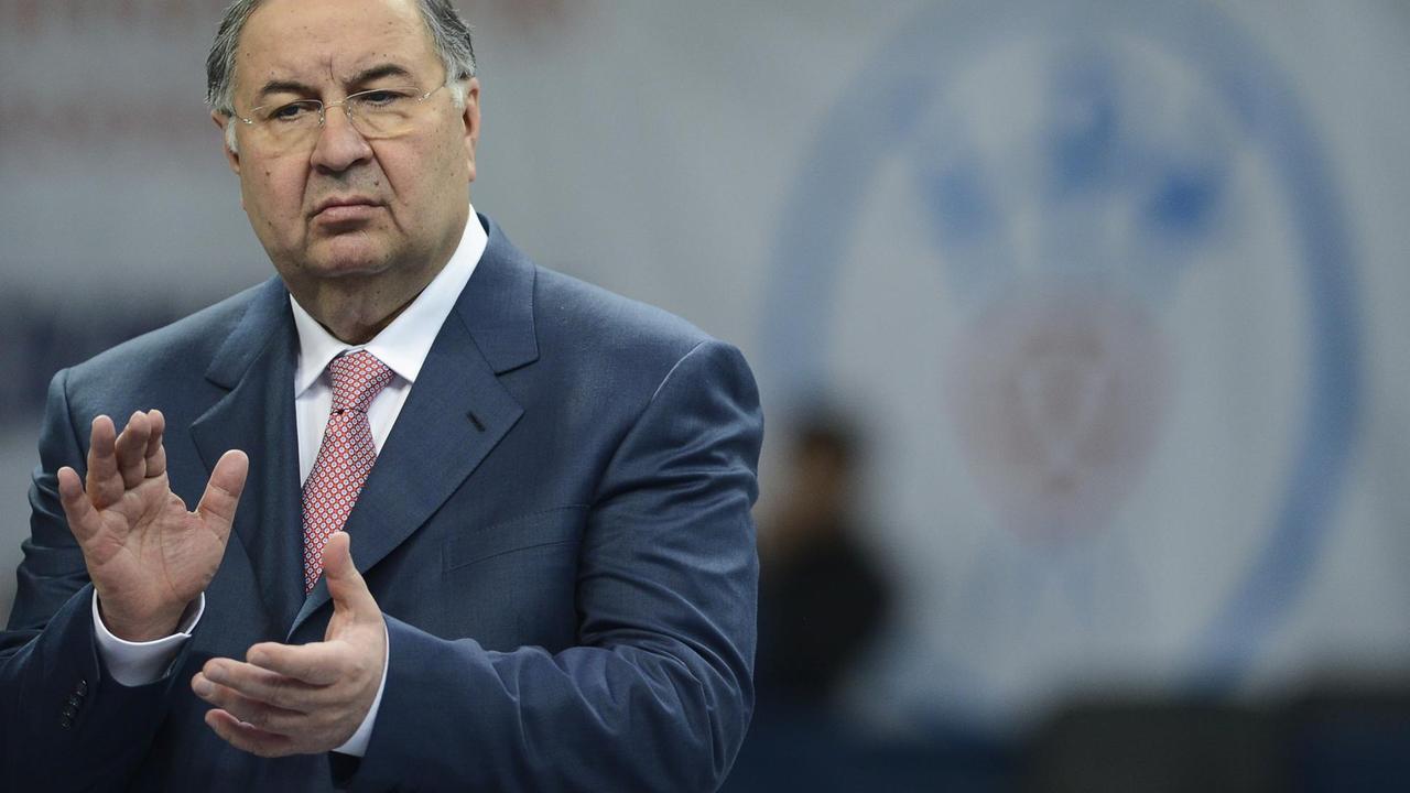 Der russische Milliardär Alisher Usmanov.